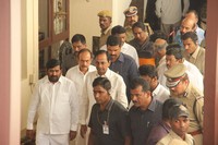 CM KCR Reaches Nandamuri Harikrishna House